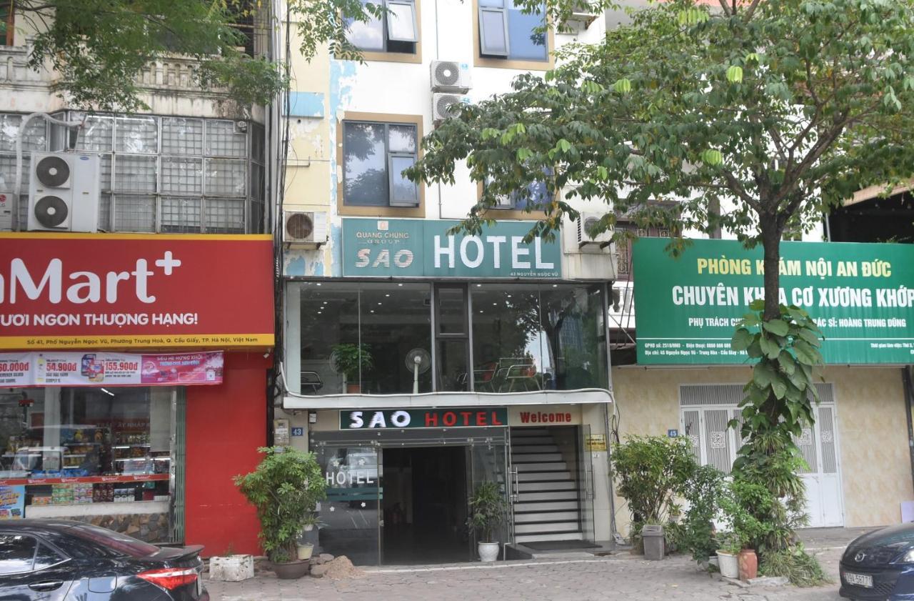 Sao Hotel Nguyen Ngoc Vu Hanoï Extérieur photo