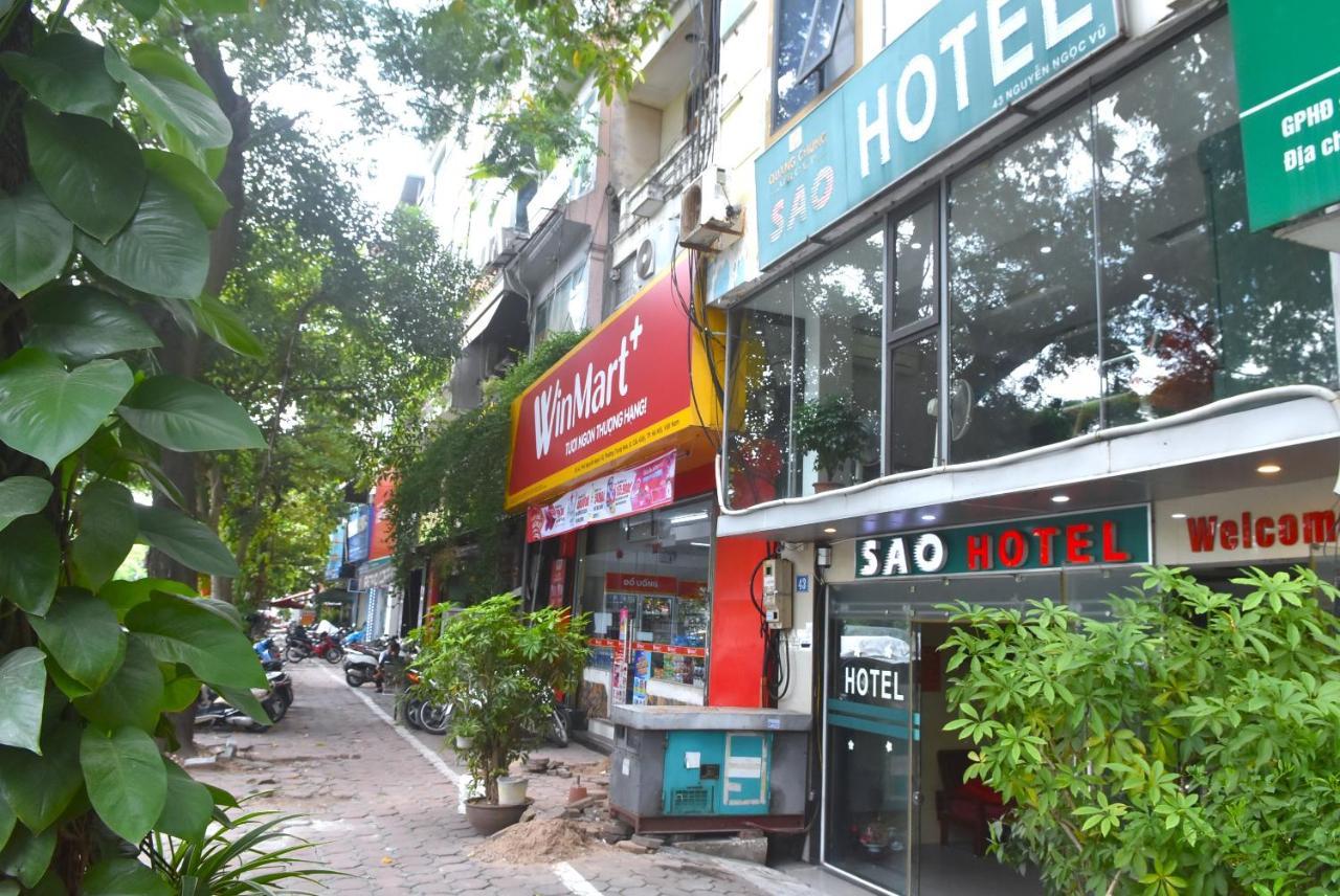 Sao Hotel Nguyen Ngoc Vu Hanoï Extérieur photo